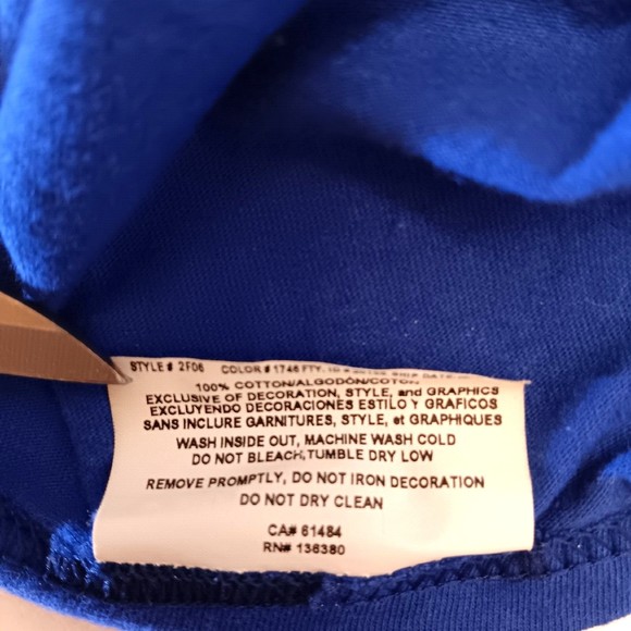 Los Angeles Rams T-shirt Mens L Blue 2018 Conference Champions NFL Football - Picture 8 of 8